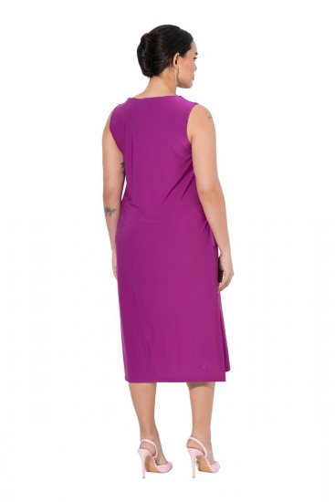 Ulla Popken 827908 Haljina od jerseya bez rukava Lila - Haljine od jerseyja - 