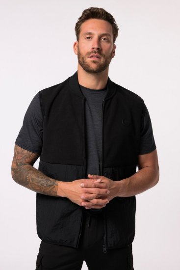 JP1880 Level 2 Double-Layer Fleece Vest Black - Sportska & za van odjeća - Muške Sportska Odjeća Veliki Brojevi