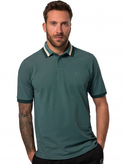 JP1880 Jay-Pi QuickDry Golf Polo Shirt Midnight Green - Polo majice - Muške Polo Majice Veliki Brojevi