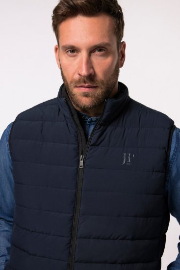 JP1880 Quilted Vest Techno Down Padding Navy - Jakne - Muške Jakne Veliki Brojevi