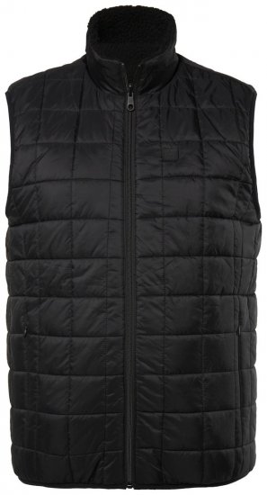 Jay-Pi 829716 Prsluk dvostrani s teddy Crni - Jakne - Muške Jakne Veliki Brojevi
