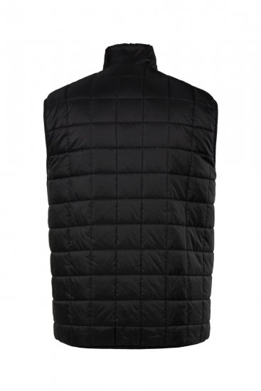 Jay-Pi 829716 Prsluk dvostrani s teddy Crni - Jakne - Muške Jakne Veliki Brojevi