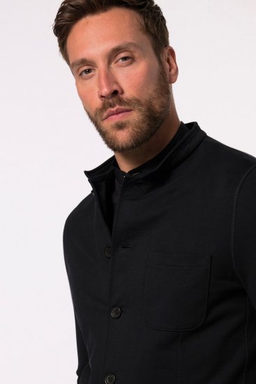 JP1880 Comfortable & Stretchy FLEXNAMIC® Light Jacket Black - Jakne - Muške Jakne Veliki Brojevi