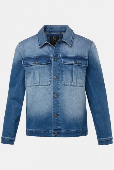 JP1880 832510 Stretch Traper jakna Indigo plava - Jakne - Muške Jakne Veliki Brojevi