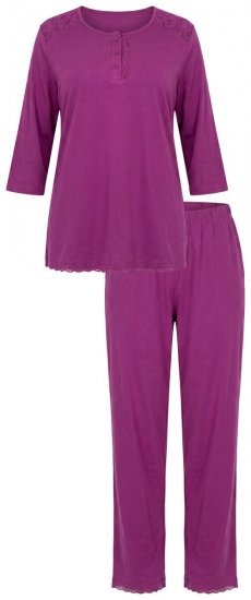 Ulla Popken 833660 Pidžama Ljubičasta - Pidžame/Loungewear - 