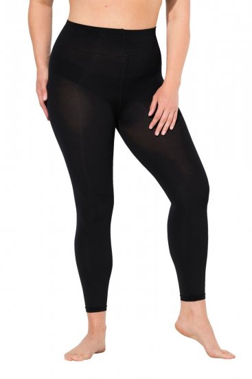 Ulla Popken 833806 Hulahop tajice 200 den Crna - Hulahopke & čarape - 