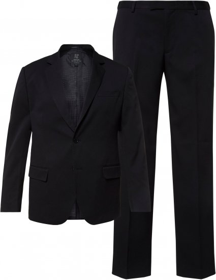 JP1880 Flexnamic Business Suit Konan Black - Odijela - Muška Odijela Veliki Brojevi