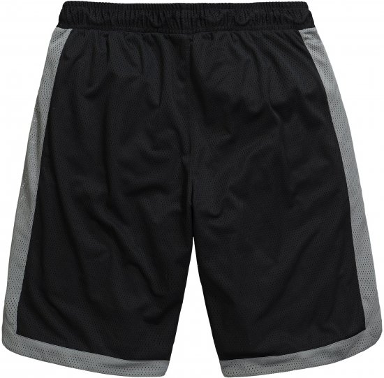 JP1880 Jay-Pi Bermuda QuickDry Mesh Fitness Shorts Black - Sportska & za van odjeća - Muške Sportska Odjeća Veliki Brojevi