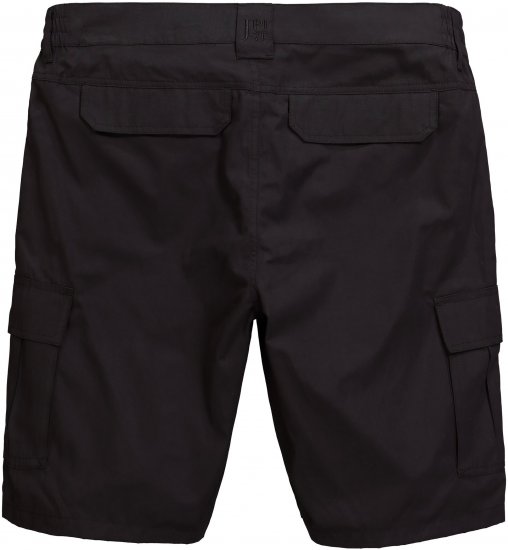 JP1880 Jay-Pi Bermuda QuickDry Cargo Shorts Black - Sportska & za van odjeća - Muške Sportska Odjeća Veliki Brojevi