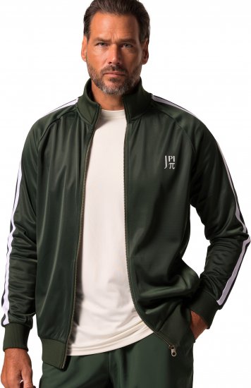 JP1880 Jay-Pi Fitness Technical Training Jacket Dark Green - Sportska & za van odjeća - Muške Sportska Odjeća Veliki Brojevi