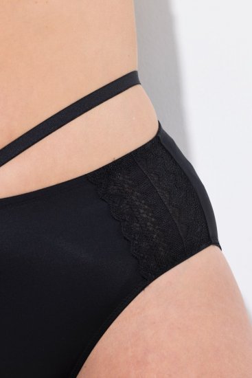 Ulla Popken 836172 Bokserice Crna - Gaćice - 