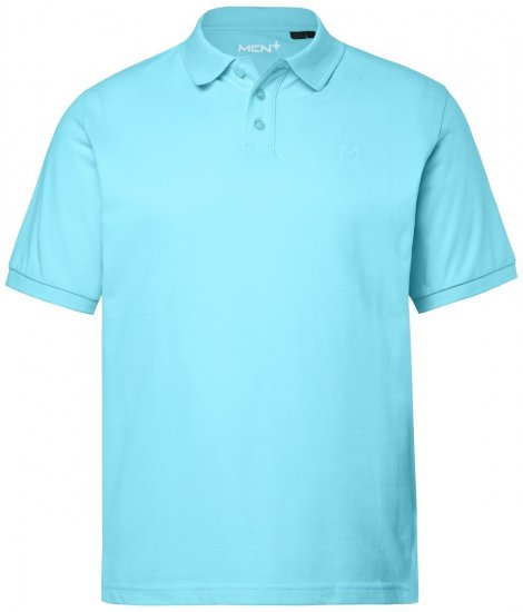 Men+ 256 Polo majica Svijetlotirkizna - Polo majice - Muške Polo Majice Veliki Brojevi