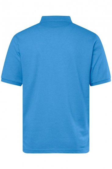 Men+ 256 Polo majica Nebesko plava - Polo majice - Muške Polo Majice Veliki Brojevi