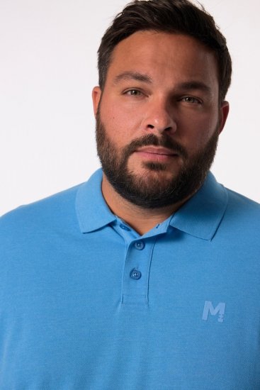 Men+ 256 Polo majica Nebesko plava - Polo majice - Muške Polo Majice Veliki Brojevi
