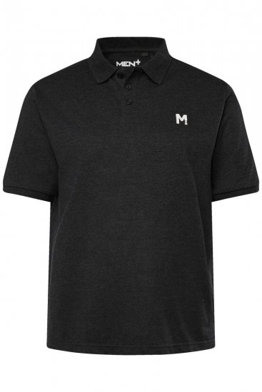 Men+ 258 Polo majica Crna 2 komada - Polo majice - Muške Polo Majice Veliki Brojevi