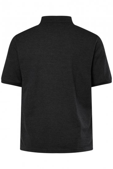 Men+ 258 Polo majica Crna 2 komada - Polo majice - Muške Polo Majice Veliki Brojevi