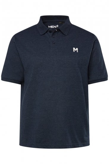 Men+ 258 Polo majica Tamnoplava 2 komada - Polo majice - Muške Polo Majice Veliki Brojevi