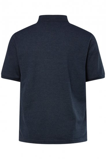 Men+ 258 Polo majica Tamnoplava 2 komada - Polo majice - Muške Polo Majice Veliki Brojevi
