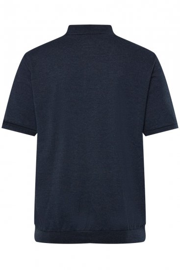 Men+ 264 Polo majica bellyfit Tamnoplava - Polo majice - Muške Polo Majice Veliki Brojevi