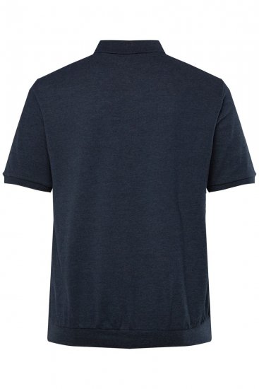 Men+ 266 Polo majica bellyfit Tamnoplava 2 komada - Polo majice - Muške Polo Majice Veliki Brojevi