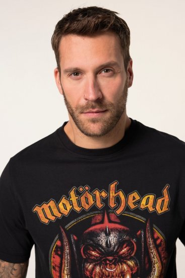 JP1880 Motörhead Sacrifice Band T-Shirt Black - Majice Kratkih Rukava - Muške Majice Kratkih Rukava Veliki Brojevi 