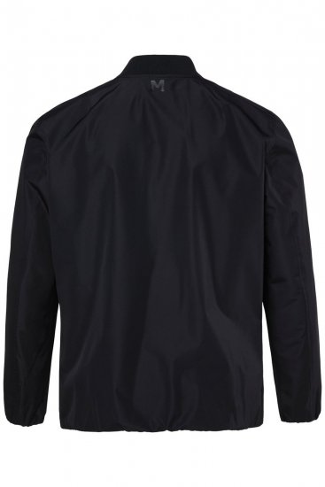 Men+ 823 Ultralagana bomber jakna bellyfit Crna - Jakne - Muške Jakne Veliki Brojevi