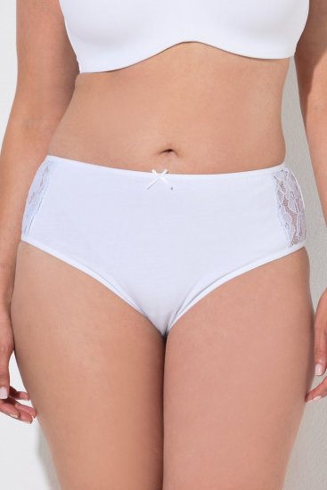 Ulla Popken 837353 Gaćice s čipkom 3 kom Bež - Gaćice - 