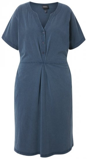 Ulla Popken 837403 Haljina od jerseya kratkih rukava Tamnoplava - Haljine od jerseyja - 