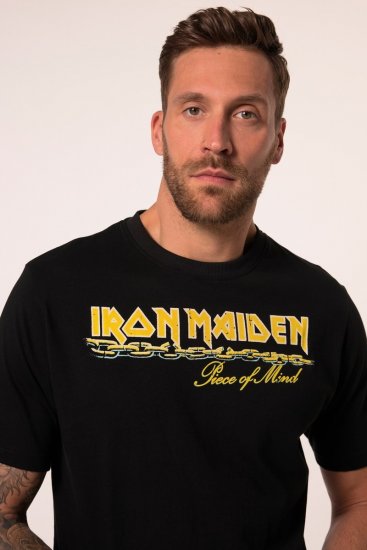JP1880 Iron Maiden Piece Of Mind T-Shirt Black - Majice bendova - Band majice za muškarce