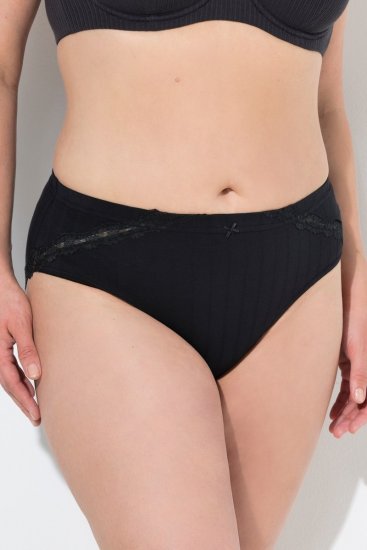 Ulla Popken 839167 Gaćice s čipkom 4 kom Višebojna - Gaćice - 