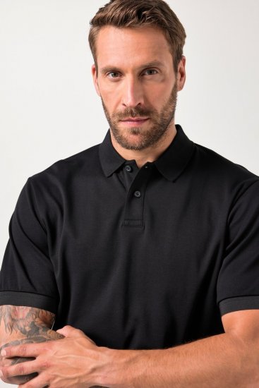 JAY-PI FLEXNAMIC® Poloshirt Black - Polo majice - Muške Polo Majice Veliki Brojevi
