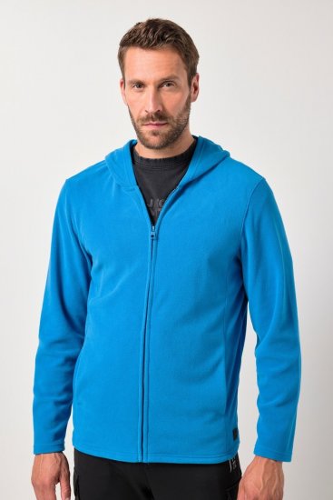 JAY-PI Ultralight Fleece Hoodie Blue - Sportska & za van odjeća - Muške Sportska Odjeća Veliki Brojevi