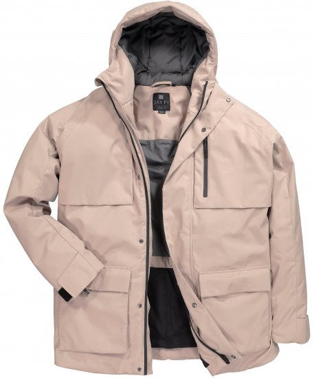Jay-Pi Jacket Technical Waterproof Windproof Dusty Pink - Jakne - Muške Jakne Veliki Brojevi