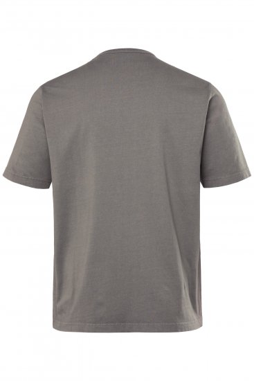 JP1880 Beer King Design Vintage Looking T-Shirt Gray - Majice Kratkih Rukava - Muške Majice Kratkih Rukava Veliki Brojevi 