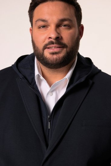 Men+ 205 Bilbao Flexlastic Jersey sako Tamnoplava - Odijela - Muška Odijela Veliki Brojevi