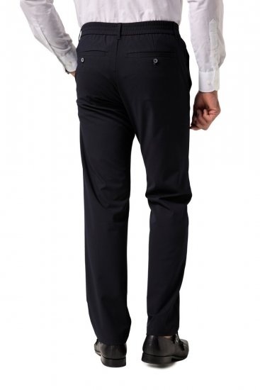 JP1880 Business Trousers Flexnamic Navy - Traperice & hlače - Muške Traperice i Hlače Veliki Brojevi