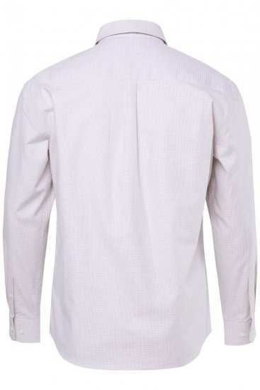JP1880 Business Shirt Long Sleeve Pink - Košulje - Muške Košulje Veliki Brojevi