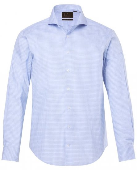 JP1880 Business Shirt Long Sleeve Ice Blue - Košulje - Muške Košulje Veliki Brojevi