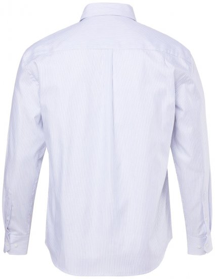 JP1880 Business Shirt Long Sleeve Striped Snow White - Košulje - Muške Košulje Veliki Brojevi