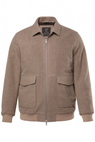 JP1880 Blouson Jacket Lightweight and Warm Brown - Jakne - Muške Jakne Veliki Brojevi