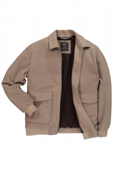 JP1880 Blouson Jacket Lightweight and Warm Brown - Jakne - Muške Jakne Veliki Brojevi