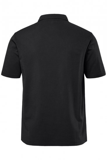 JP1880 Polo Shirt Pique Vintage Black - Polo majice - Muške Polo Majice Veliki Brojevi