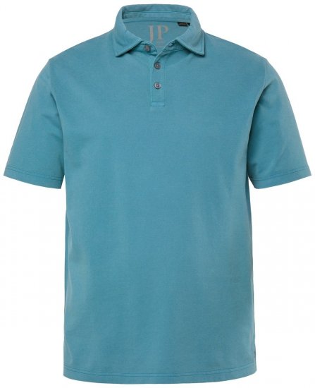 JP1880 Polo Shirt Short Sleeve Pique VIntage Teal - Polo majice - Muške Polo Majice Veliki Brojevi
