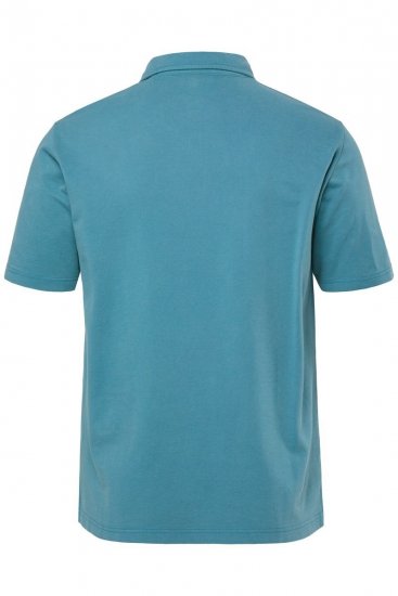 JP1880 Polo Shirt Short Sleeve Pique VIntage Teal - Polo majice - Muške Polo Majice Veliki Brojevi