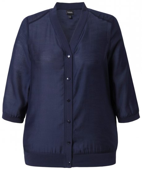 Ulla Popken 841127 Bluza Tamnoplava - Bluze - Bluze velikih veličina za svaki dan