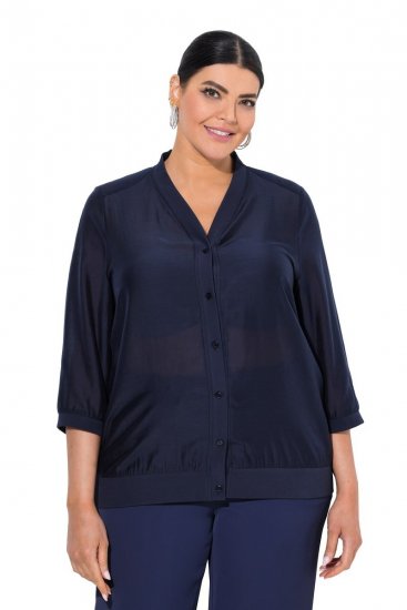Ulla Popken 841127 Bluza Tamnoplava - Bluze - Bluze velikih veličina za svaki dan