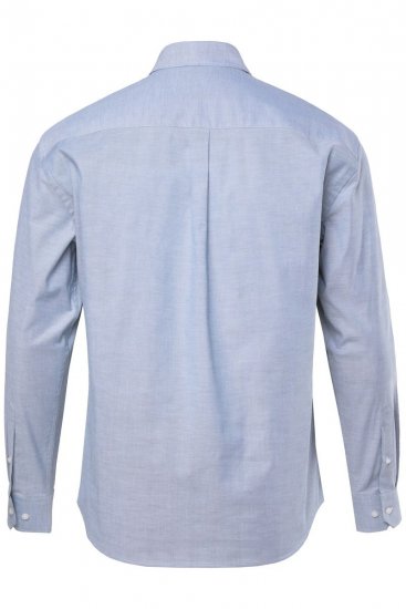 JP1880 Oxford Shirt Flexnamic Long Sleeve Ash Turquoise - Košulje - Muške Košulje Veliki Brojevi