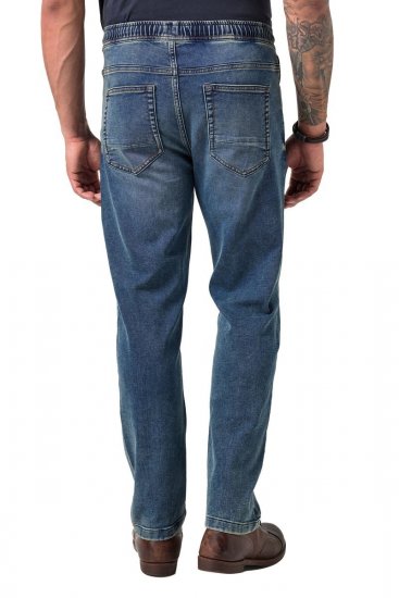 JP1880 FLEXNAMIC Straight Fit Jeans with Stretch Waist - Traperice & hlače - Muške Traperice i Hlače Veliki Brojevi