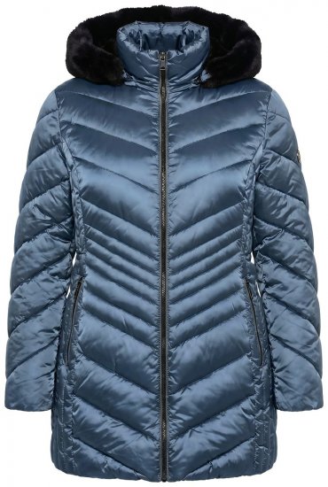 Ulla Popken 842013 Prošivena jakna Denim plava - Jakne - Jakne za žene velikih veličina