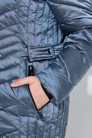 Ulla Popken 842013 Prošivena jakna Denim plava - Jakne - Jakne za žene velikih veličina